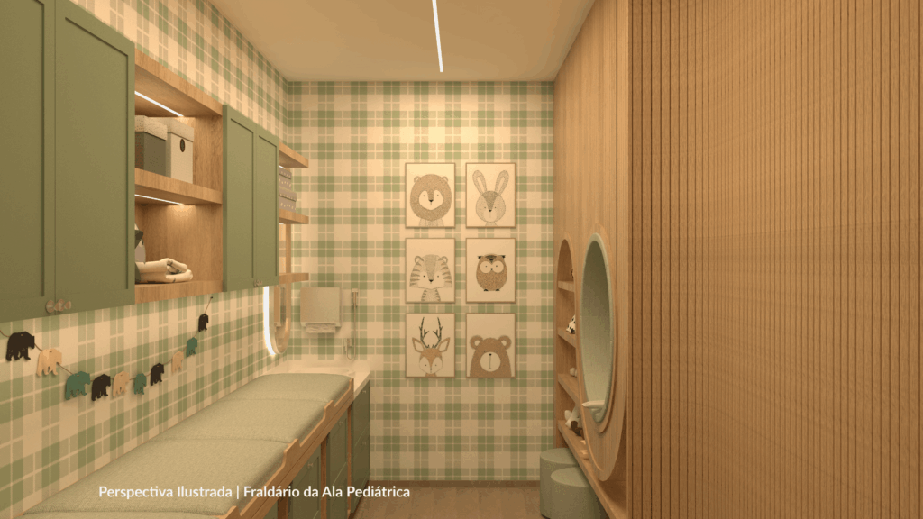 Fraldario da Ala Pediatrica Perspectiva Ilustrada 01
