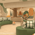 Recepcao da Ala Pediatrica Perspectiva Ilustrada 03